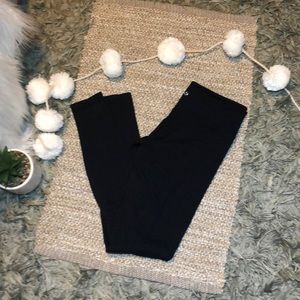 Lululemon black cotton leggings